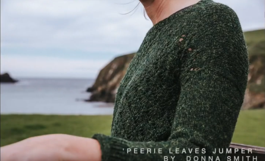 'Peerie Leaves Jumper' | Donna Smith